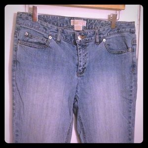 Michael Kors jeans flare, light color, size 10